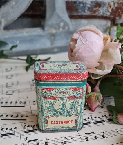 Ancienne petite boite tole - petite,