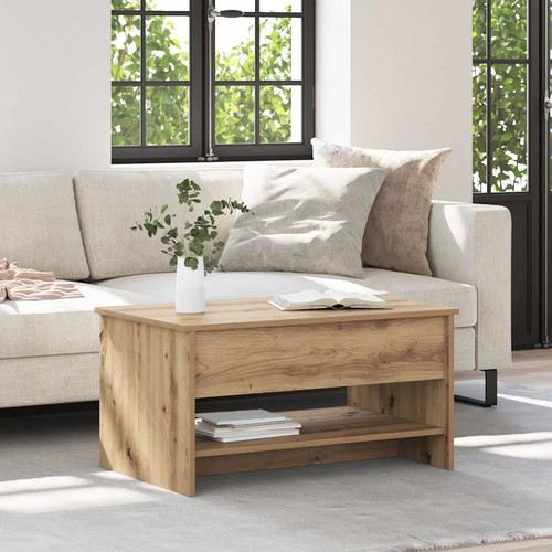 Table basse chêne artisanal - basse,