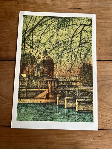 Lithographie n131 carzou - lithographie,