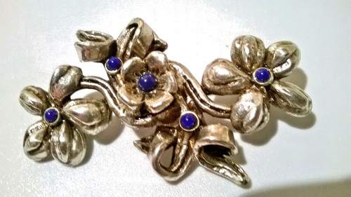 Broche poggi paris - paris, argenté
