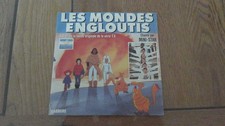 vintage disque vinyle 45T  LES MONDES ENGLOUTIS  an 1985