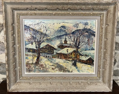Huile sur toile - , signée