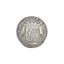 Bretagne, jeton Louis XIV Etats de Vannes 1693