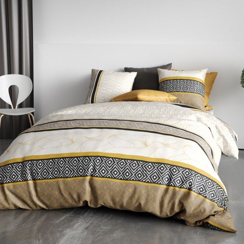 Parure lit 240x260 coton - parure, de