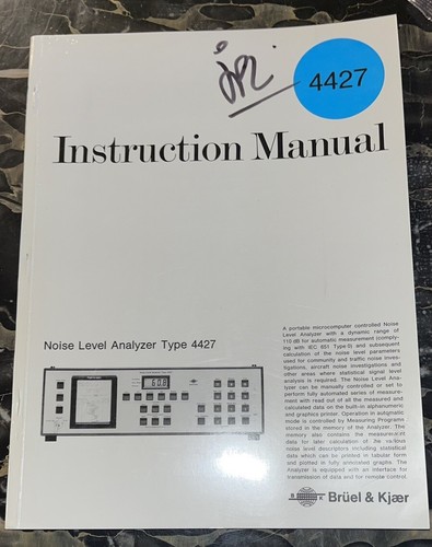 Bruel kjaer instruction - bruel,