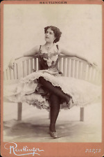 Reutlinger, Paris, actrice Lolita Roldan. Vintage print. Tirage citrate  1