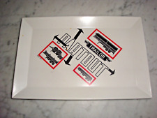 ANCIEN PLATEAU VIDE POCHE PUBLICITAIRE EN ORNAMINE TRAILOR semi remorque