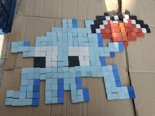 Kit mosaïque space invader - kit,