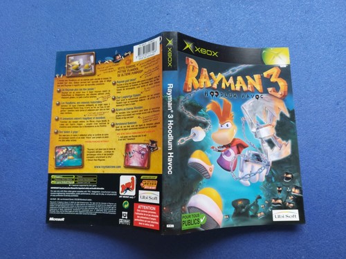 Xbox jaquette cover - xbox, rayman