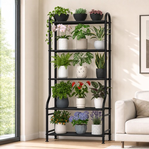 Support métal pour plantes - pour,