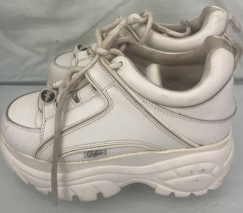 Buffalo london white leather - london,