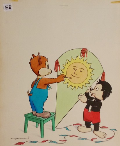 Dessin original arnal - e,