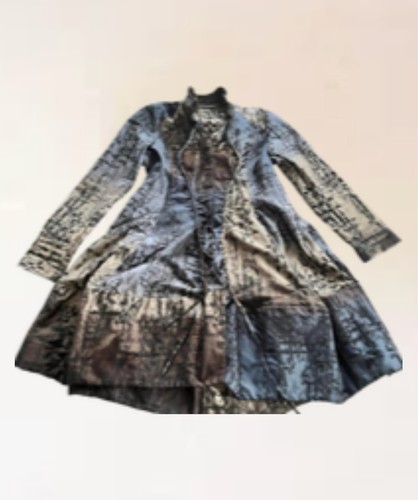 Veste longue robe - longue, ou