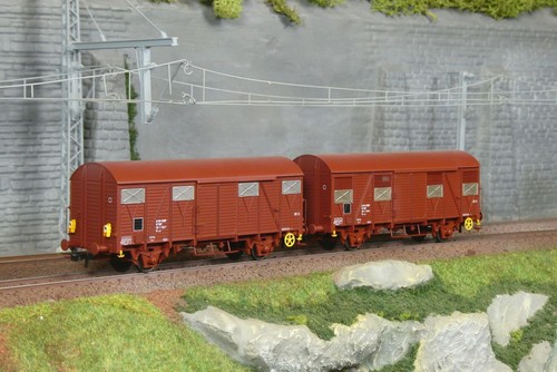 Coffret wagons couverts type - couverts,