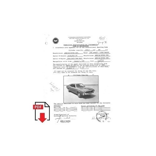 1968 amc javelin - amc,