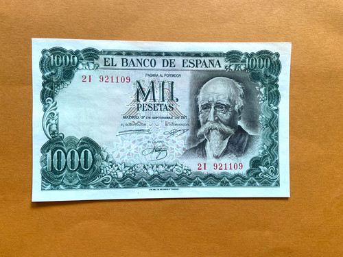 Superbe billet 1000 pesetas - superbe,