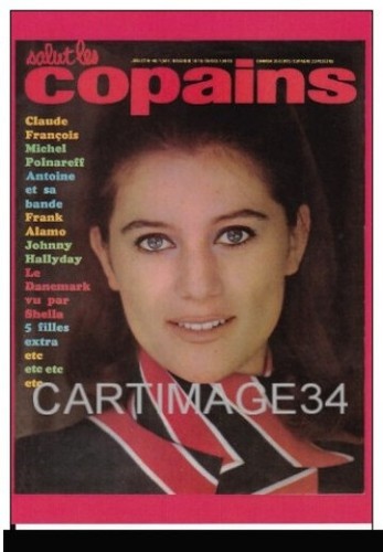 Sheila carte postale slc - sheila,