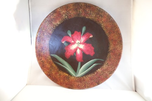 Decorative candle holder tray - candle,
