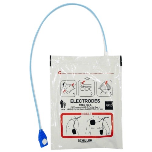 électrodes défibrillation - de,