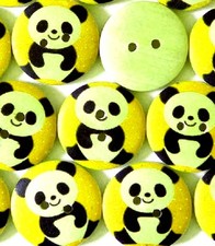 LOT 6 BOUTONS BOIS : rond