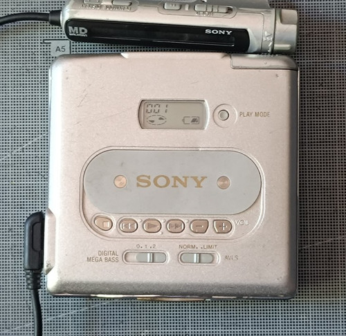 Sony e35 minidisc player - minidisc, +
