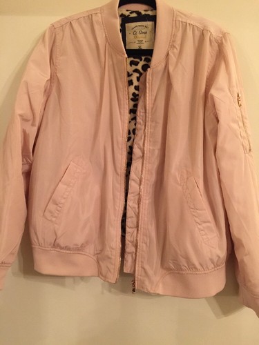 Woman blush pink bomber - woman's,