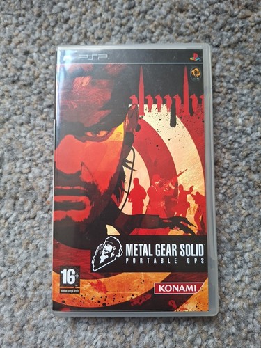 Jeu sony playstation - psp, metal