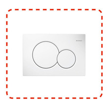 Plaque de commande Geberit