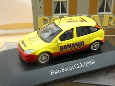 FORD FOCUS CLX 1998 1/43 Transformation PUB BANANIA  Boite Modèle Unique