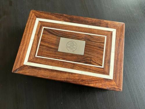 Rare boîte art déco bois - boîte,