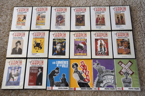 Lot dvd charles chaplin - lot, 18