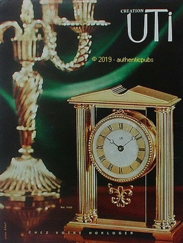 Publicite uti pendule - publicite,