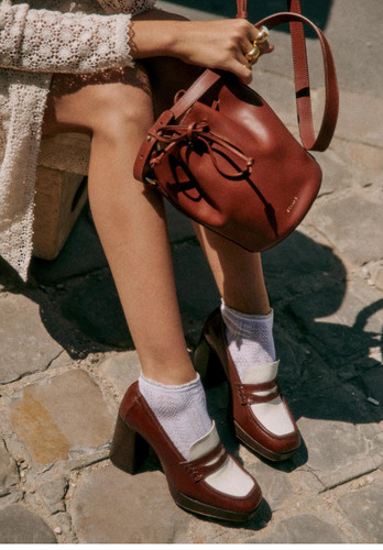 Sezane jessie heeled loafers - heeled,