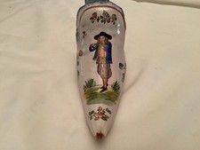 Grande Chaussure En Faïence