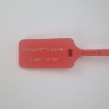 Zip Tie Tag RED 2019 "The Ten" Off White NEW
