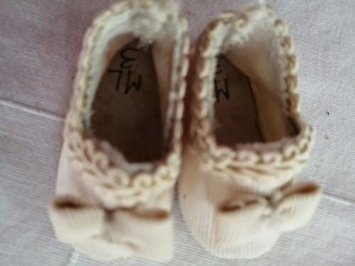 Chaussures poupées anciennes - chaussures,