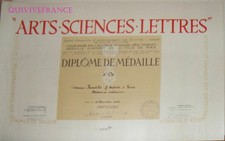 DIPL100 - DIPLOME ARTS