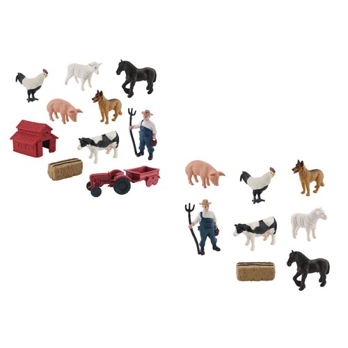 Figurines animaux ferme - de,
