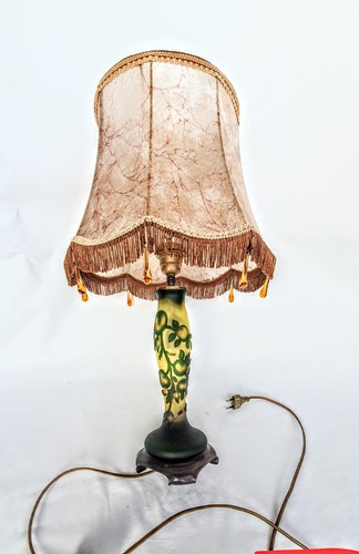 Lampe pâte verre - de,