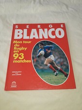 LIVRE RUGBY SERGE BLANCO MON