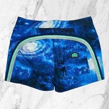 Sundek short de bain Homme Galaxie Bleu Rare Graphique Mer Taille 31 / Tra 44 &