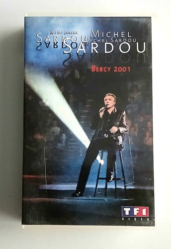 Michel sardou vhs secam - sardou,