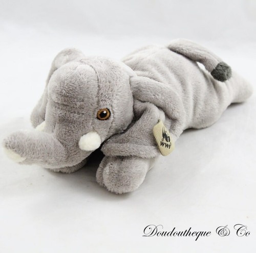 Peluche éléphant wwf - éléphant,