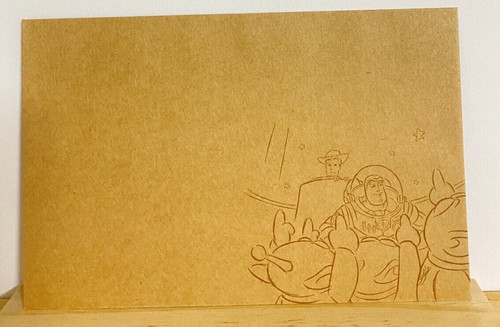 Enveloppe toy story - enveloppe, buzz
