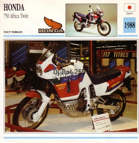 Fiche moto honda xl - fiche,