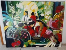 Peinture "La Plantation" par Le Nalbaut