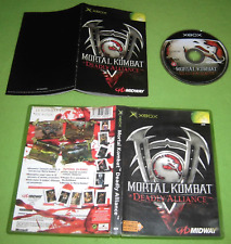 Xbox Mortal Kombat Deadly Alliance [PAL FR]  CIB Boîte Notice *JRF