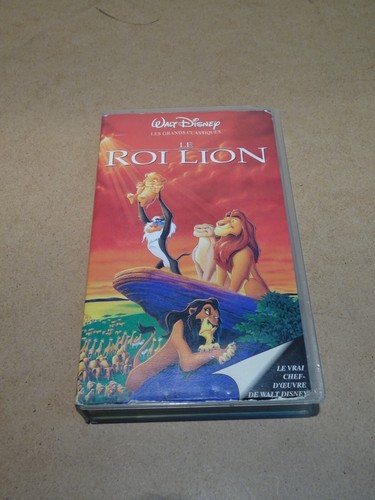 Roi lion cassette vhs - le,