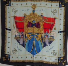 Hermes Châle 140 VUE DU