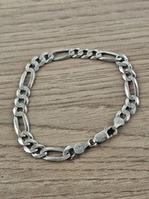 Bracelet à maillons Figaro